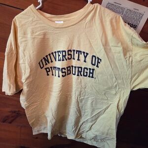 unisex University of Pittsburgh shirt